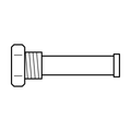 BOA technical drawing P14 grease standpipe straight