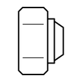 BOA technical drawing P14 metric tube plug