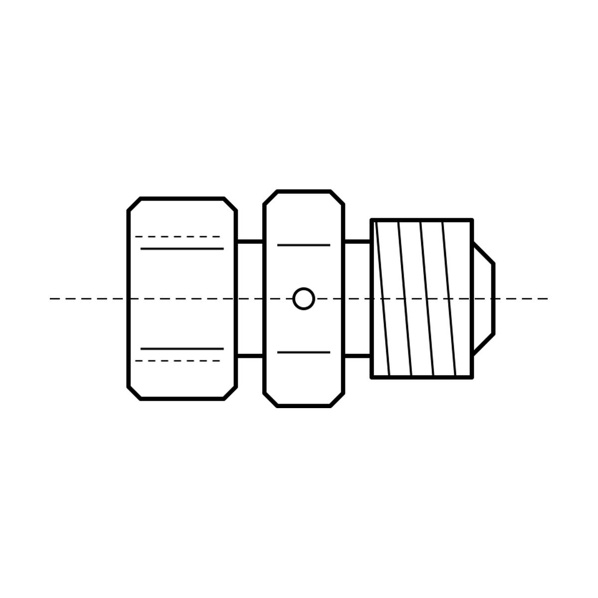 BOA technical drawing P14 restrictor JICF x JICM
