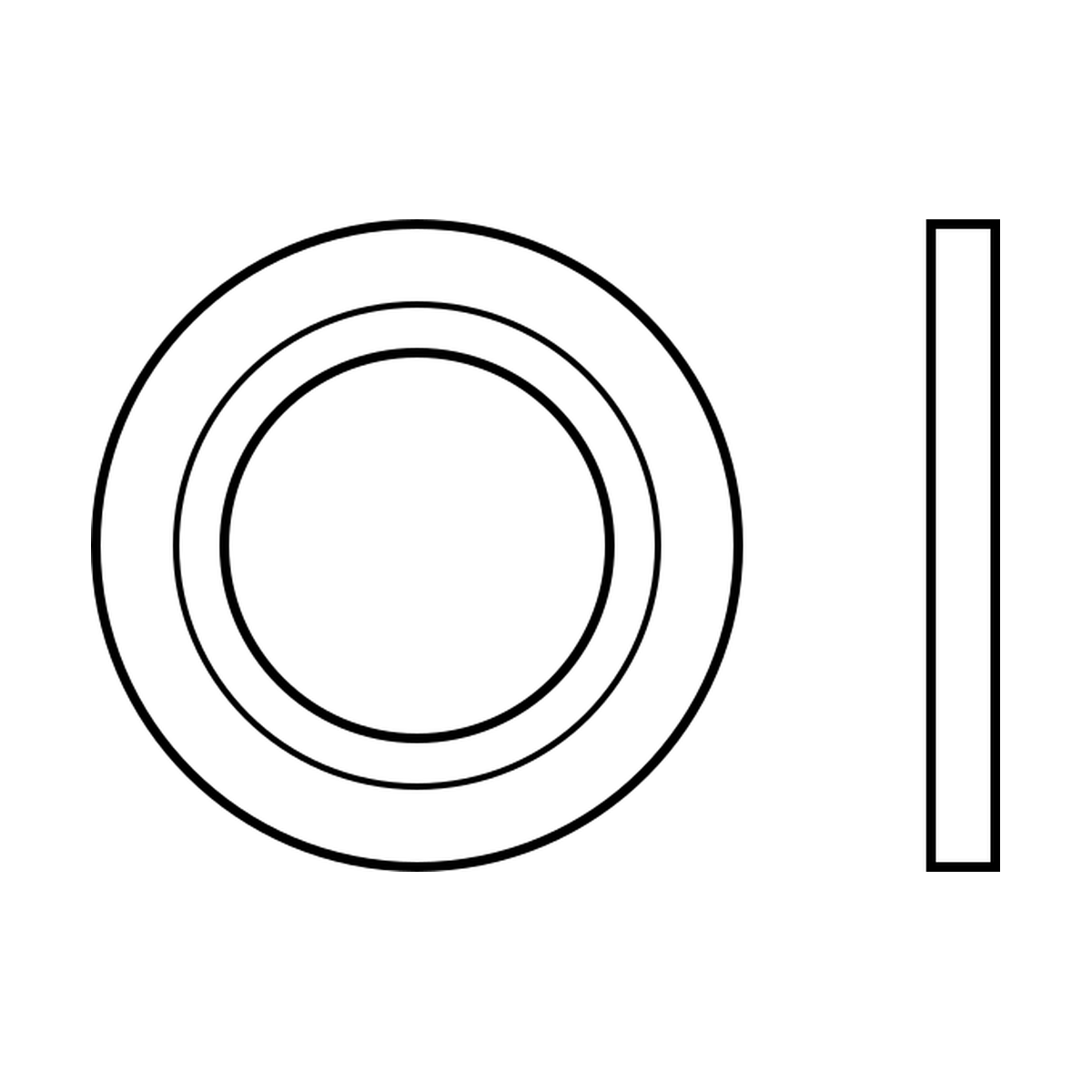BOA technical drawing X5 bonded seal