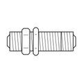 BOA technical drawing X7 bulkhead JIC x JIC