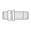 BOA technical drawing X7 bulkhead ORFS x ORFS