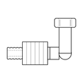BOA technical drawing X7 longdrop90 x ORFSF
