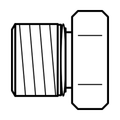 BOA technical drawing X7 male plug MPORT