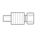BOA technical drawing Y9 crimp x NPTF S