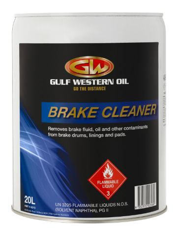 Gulf Western Brake Cleaner Solvent 20L — Dangerous Goods