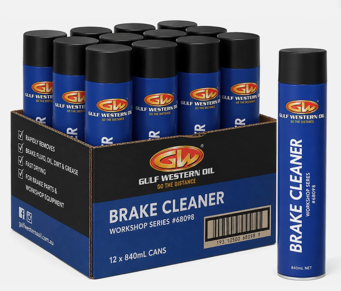 Gulf Western Aerosol Brake Cleaner 840mL (Box of 12)