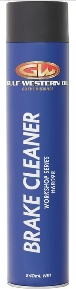 Gulf Western Aerosol Brake Cleaner 840mL (Single)