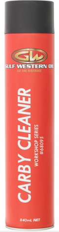 Gulf Western Aerosol Carburettor Cleaner 840mL (Single) — Dangerous Goods