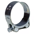 Stainless steel T-bolt hose super clamp